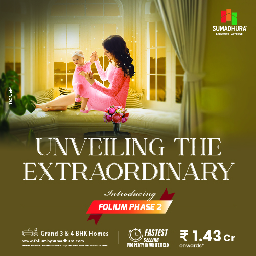 Introducing an Exciting New Launch Apartment - Folium Phase 2
